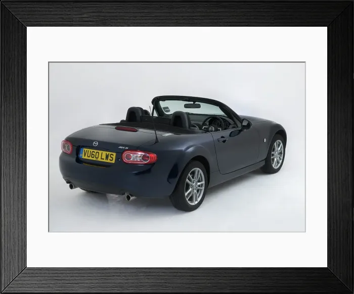 Framed Print : 2010 Mazda MX5 Framed Print : 2010 Mazda MX5