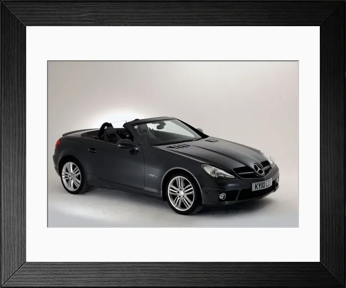 Framed Print : 2010 Mercedes Benz SLK 200 Framed Print : 2010 Mercedes Benz SLK 200