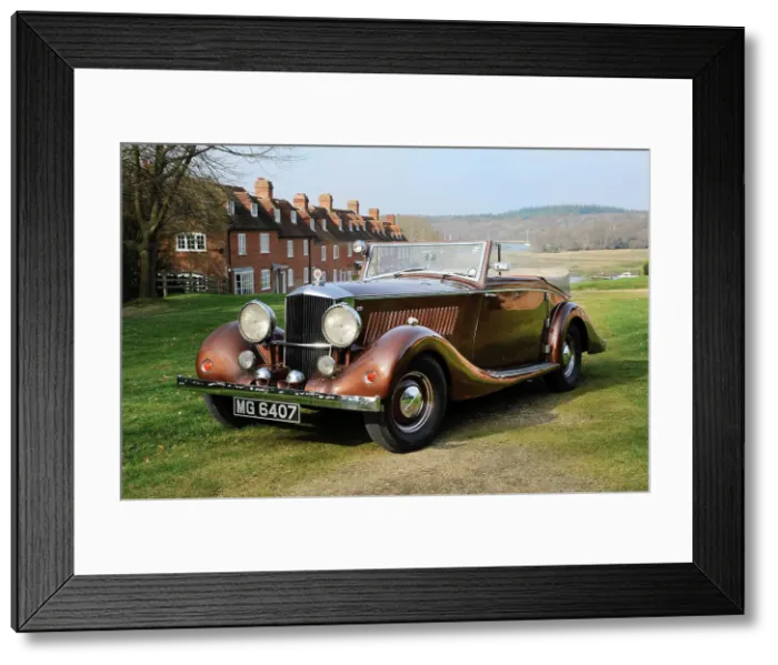 Framed Print : 1939 Railton Fairmile Series 3 Straight Eight Framed Print : 1939 Railton Fairmile Series 3 Straight Eight