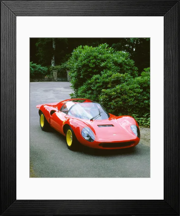 Framed Print : 1966 Ferrari 206S Dino Framed Print : 1966 Ferrari 206S Dino