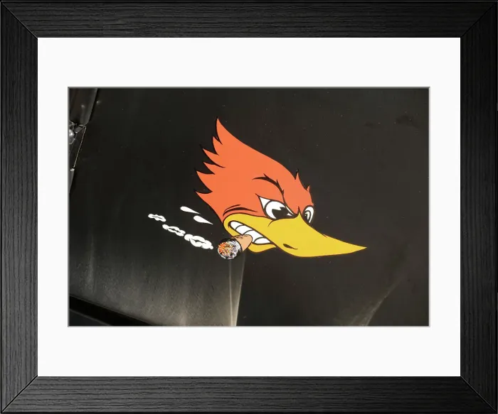 Framed Print : Ford Burning Desire Roadster 1927. Artist: Simon Clay Framed Print : Ford Burning Desire Roadster 1927. Artist: Simon Clay