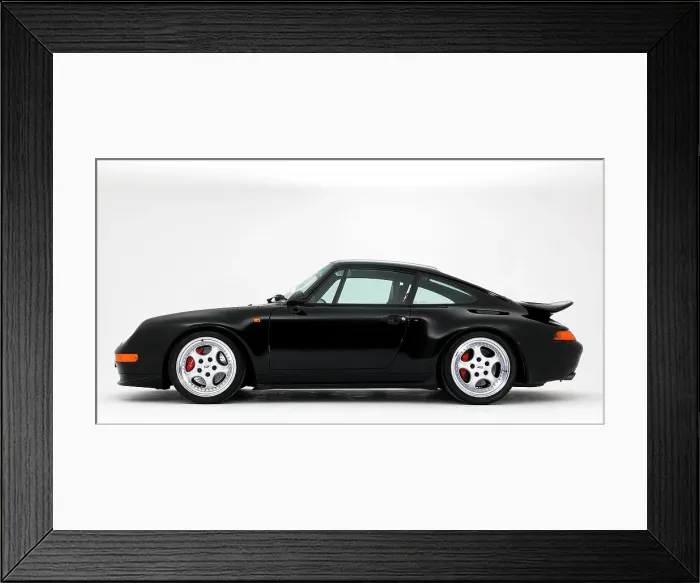 Framed Print : 1995 Porsche 993 RS
