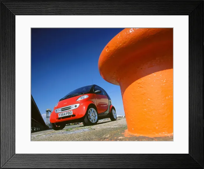 Framed Print : 2001 Smart car Framed Print : 2001 Smart car