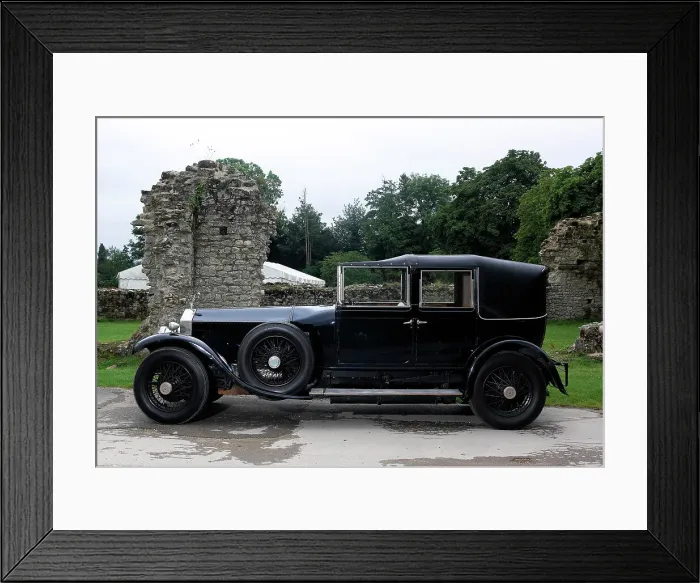 Framed Print : 1924 Rolls Royce Silver Ghost 40-50 owned by Charlie Chaplin