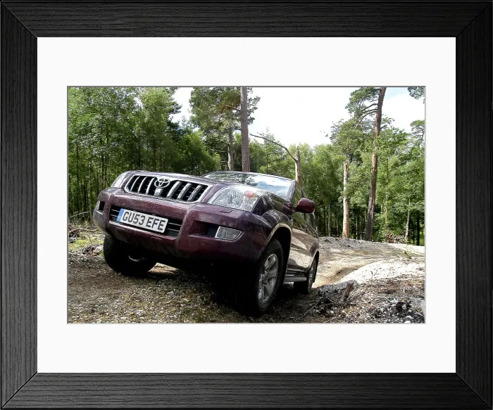 Framed Print : 2003 Toyota Landcruiser Framed Print : 2003 Toyota Landcruiser