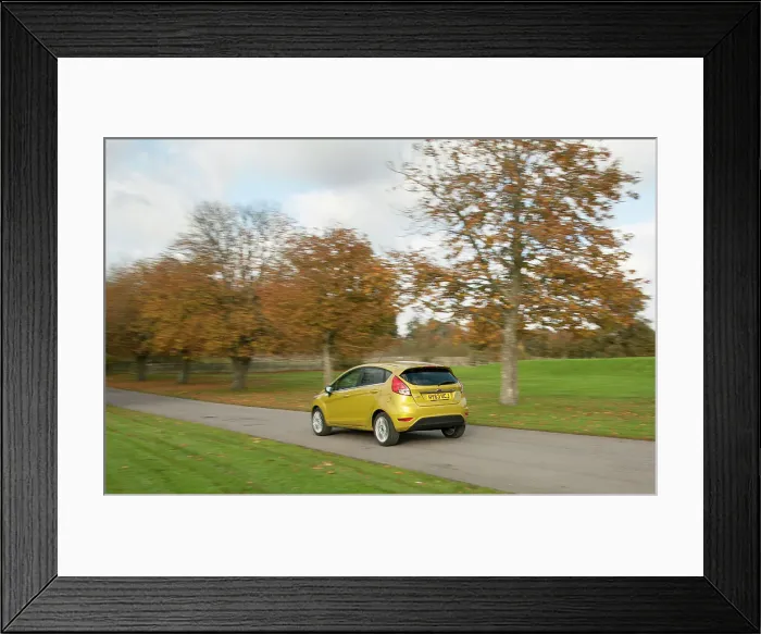 Framed Print : 2013 Ford Fiesta Econetic Framed Print : 2013 Ford Fiesta Econetic