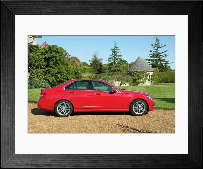 Framed Print : 2013 Mercedes Benz C350 AMG Framed Print : 2013 Mercedes Benz C350 AMG