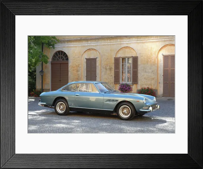 Framed Print : 1968 Ferrari 330 GTC Coupe Framed Print : 1968 Ferrari 330 GTC Coupe