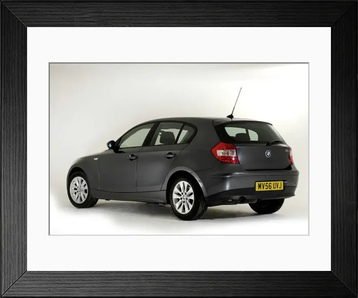 Framed Print : 2006 BMW 116i Framed Print : 2006 BMW 116i