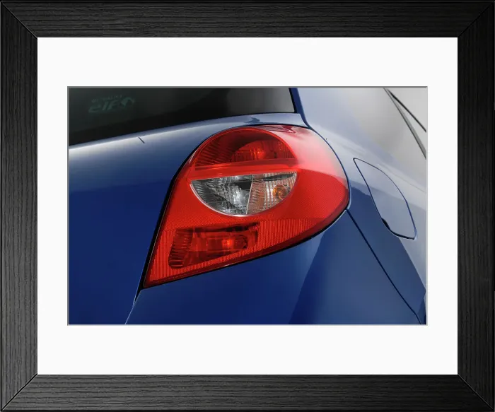Framed Print : 2007 Renault Clio Framed Print : 2007 Renault Clio