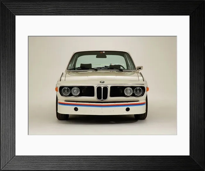Framed Print : 1974 BMW 3.0 CSL Batmobile Framed Print : 1974 BMW 3.0 CSL Batmobile