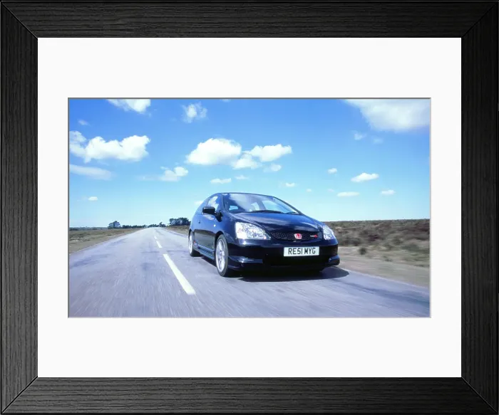 Framed Print : 2001 Honda Civic type R Framed Print : 2001 Honda Civic type R