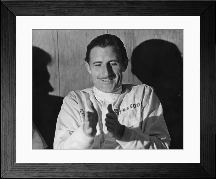 Framed Print : Graham Hill, 1960s Framed Print : Graham Hill, 1960s
