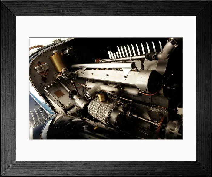 Framed Print : Bugatti type 55 1932. Artist: Simon Clay Framed Print : Bugatti type 55 1932. Artist: Simon Clay