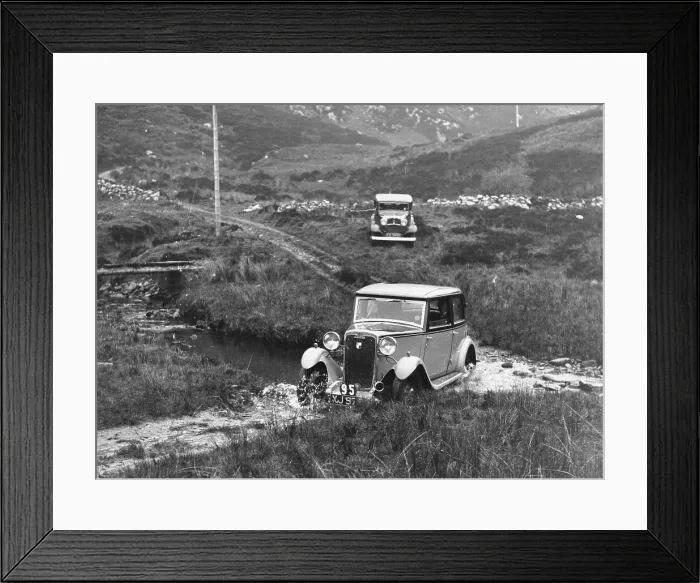 Framed Print : 1933 Crossley 10 hp, (1930s?) Framed Print : 1933 Crossley 10 hp, (1930s?)