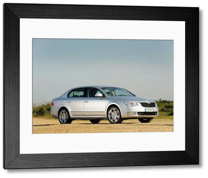 Framed Print : 2008 Skoda Superb Framed Print : 2008 Skoda Superb