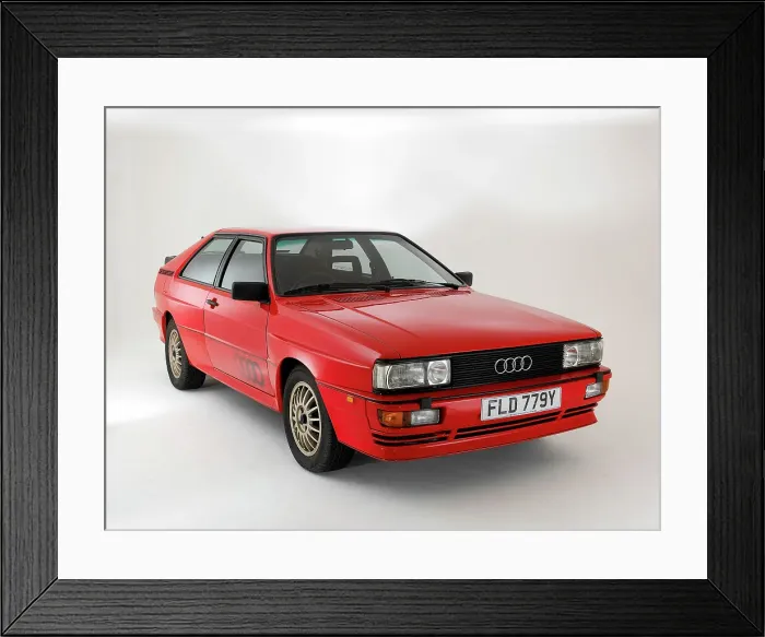 Framed Print : 1983 Audi Quattro Framed Print : 1983 Audi Quattro