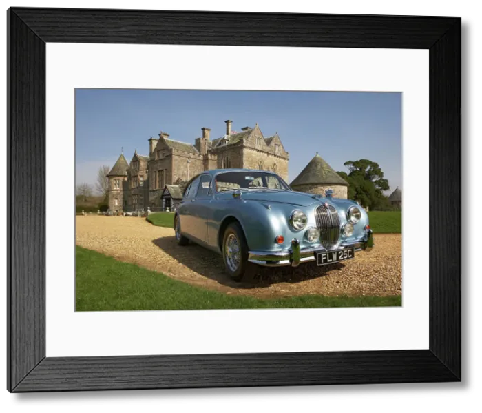Framed Print : 1965 Jaguar Mk2 3.8 Framed Print : 1965 Jaguar Mk2 3.8