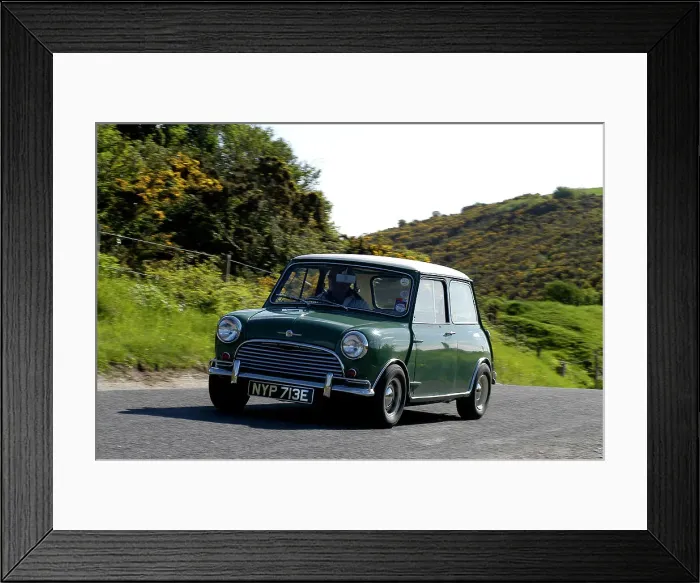 Framed Print : 1967 Morris Mini Cooper Framed Print : 1967 Morris Mini Cooper