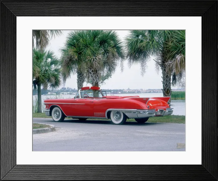 Framed Print : 1958 Cadillac Eldorado Biarritz Framed Print : 1958 Cadillac Eldorado Biarritz