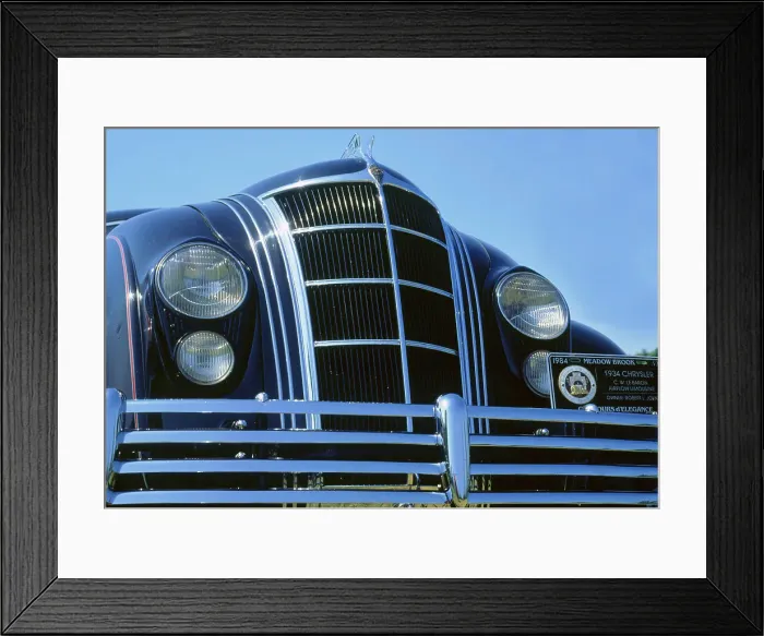 Framed Print : 1934 Chrysler Imperial Airflow Framed Print : 1934 Chrysler Imperial Airflow