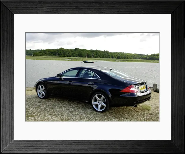 Framed Print : 2005 Mercedes Benz CLS500 Framed Print : 2005 Mercedes Benz CLS500