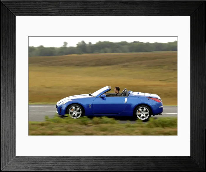 Framed Print : 2005 Nissan 350Z Framed Print : 2005 Nissan 350Z