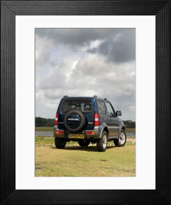 Framed Print : 2009 Suzuki Jimny SZ4 Framed Print : 2009 Suzuki Jimny SZ4