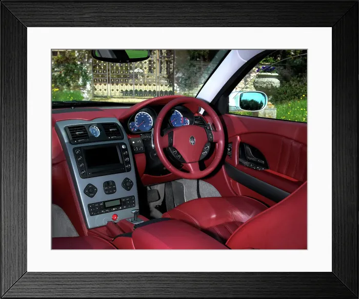 Framed Print : 2004 Maserati Quattroporte Framed Print : 2004 Maserati Quattroporte