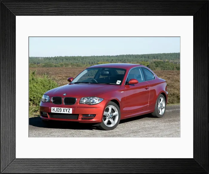 Framed Print : 2009 BMW 123d Framed Print : 2009 BMW 123d