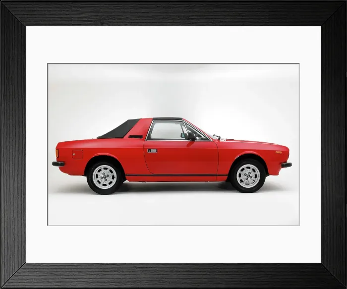 Framed Print : 1980 Lancia Beta 2000 Framed Print : 1980 Lancia Beta 2000