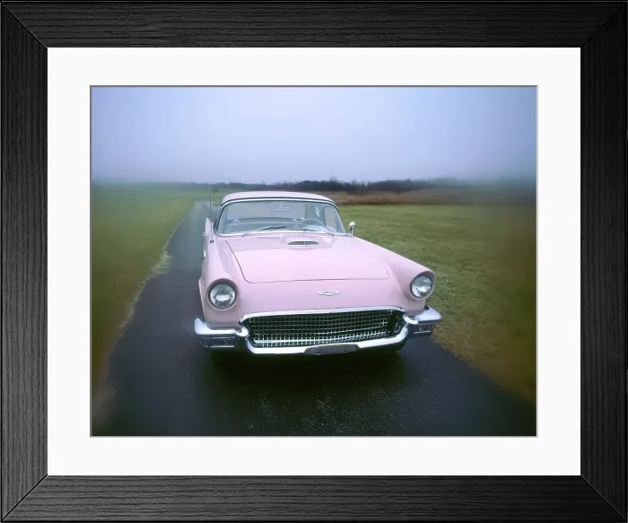 Framed Print : 1957 Ford Thunderbird Framed Print : 1957 Ford Thunderbird