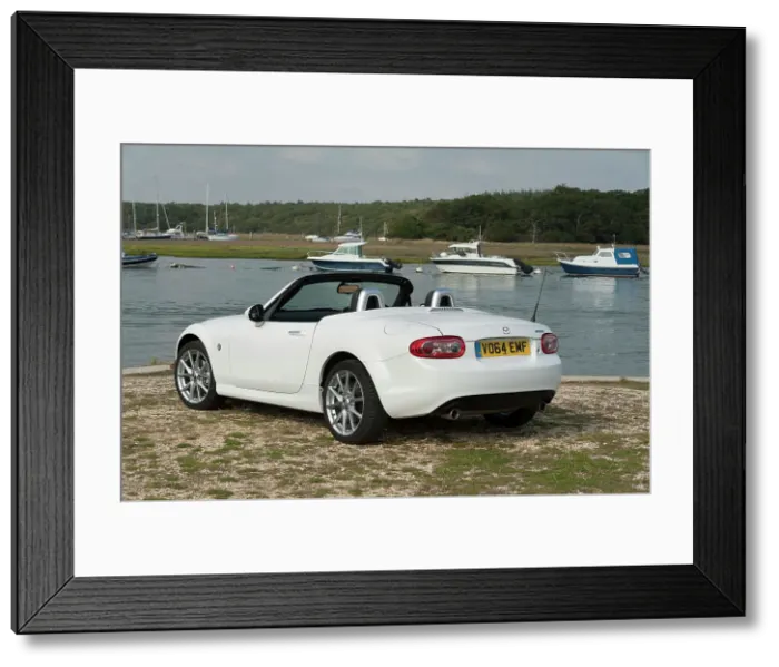 Framed Print : 2014 Mazda MX5 Roadster Coupe Framed Print : 2014 Mazda MX5 Roadster Coupe