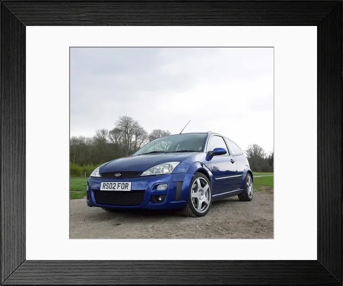 Framed Print : 2002 Ford Focus RS Framed Print : 2002 Ford Focus RS