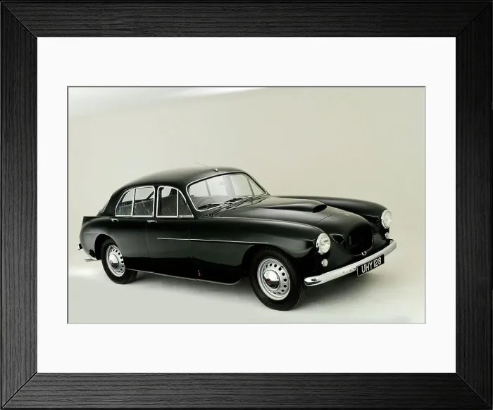 Framed Print : 1957 Bristol 405 2 litre saloon Framed Print : 1957 Bristol 405 2 litre saloon