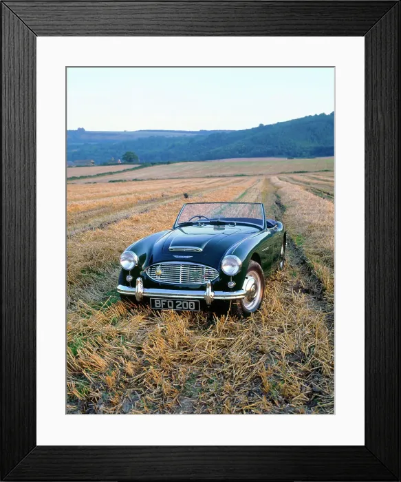 Framed Print : 1961 Austin Healey 3000 mk1 Framed Print : 1961 Austin Healey 3000 mk1