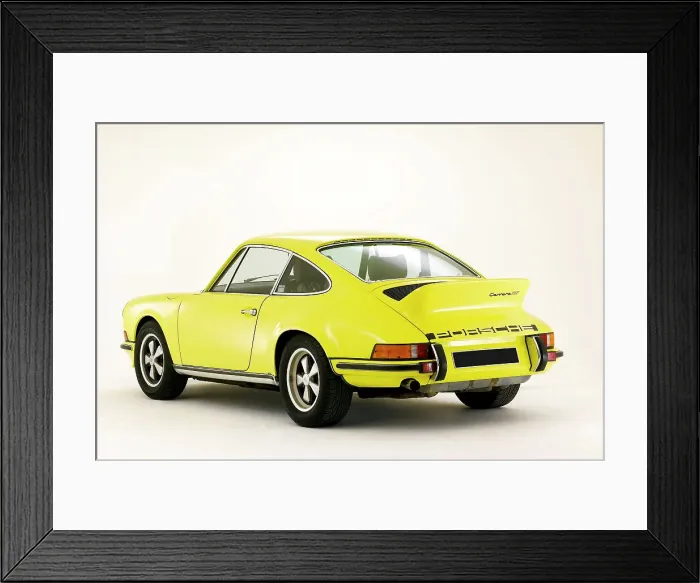 Framed Print : 1973 Porsche 911 Carrera RS 2.7 Framed Print : 1973 Porsche 911 Carrera RS 2.7