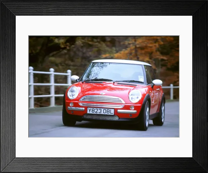 Framed Print : 2001 Mini Cooper Framed Print : 2001 Mini Cooper