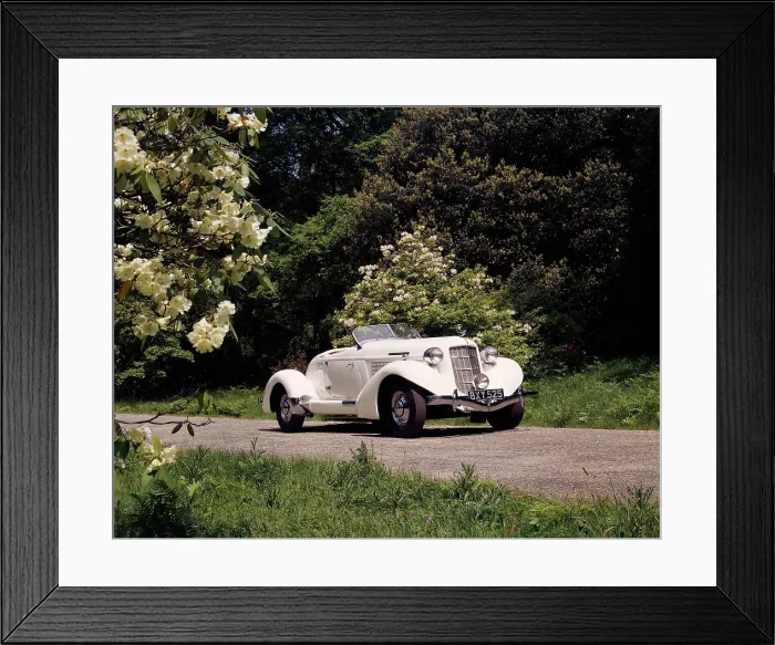 Framed Print : A 1935 Auburn 851 Speedster Framed Print : A 1935 Auburn 851 Speedster