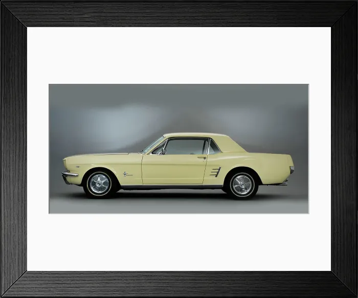 Framed Print : 1966 Ford Mustang 289 Framed Print : 1966 Ford Mustang 289