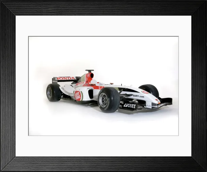 Framed Print : 2004 B.A.R. Honda Formula 1 car Framed Print : 2004 B.A.R. Honda Formula 1 car