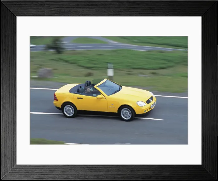 Framed Print : 1998 Mercedes Benz SLK 230 Framed Print : 1998 Mercedes Benz SLK 230