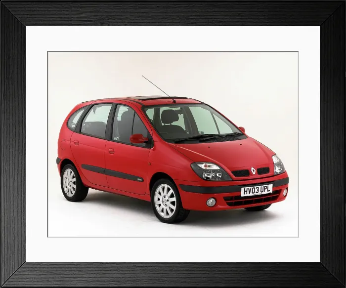 Framed Print : 2003 Renault Scenic Framed Print : 2003 Renault Scenic