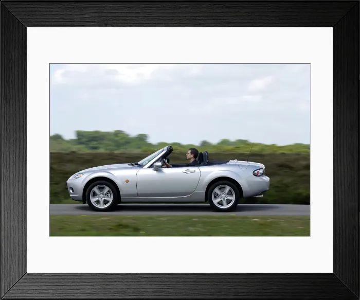 Framed Print : 2006 Mazda MX5 Framed Print : 2006 Mazda MX5