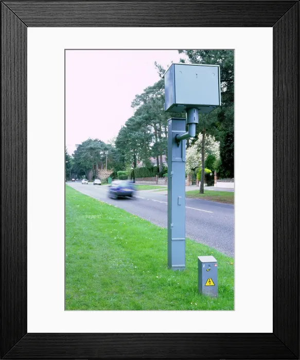 Framed Print : Gatso Speed Camera.2000 Framed Print : Gatso Speed Camera.2000