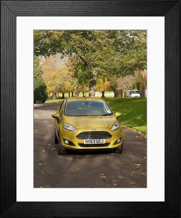 Framed Print : 2013 Ford Fiesta Econetic Framed Print : 2013 Ford Fiesta Econetic