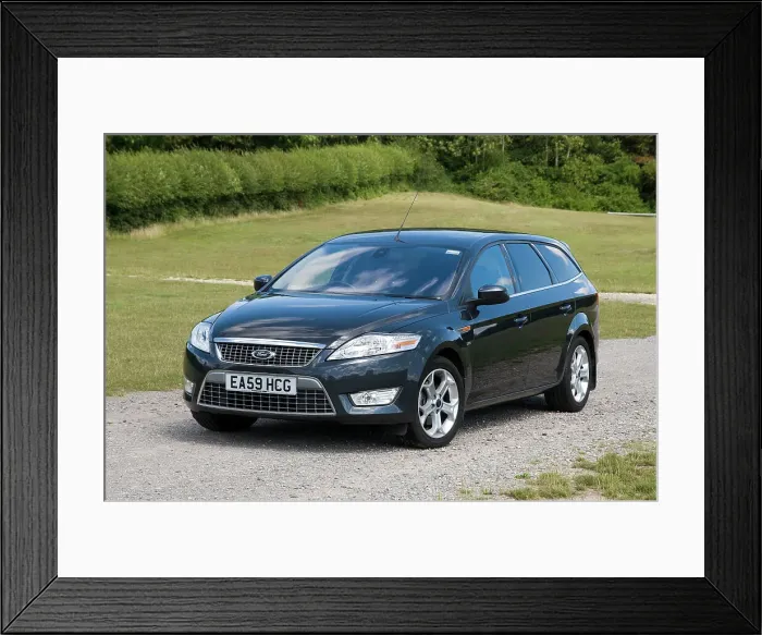 Framed Print : 2009 Ford Mondeo Tdci Estate Framed Print : 2009 Ford Mondeo Tdci Estate