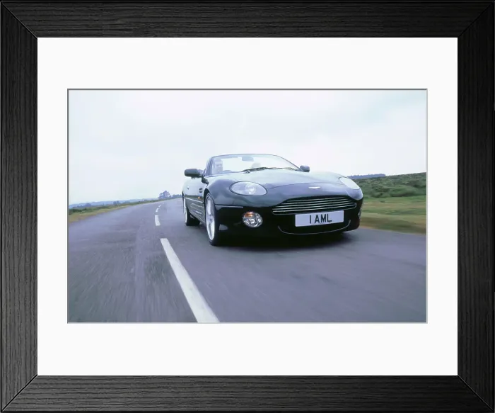 Framed Print : 2001 Aston Martin DB7 Vantage V12 Framed Print : 2001 Aston Martin DB7 Vantage V12