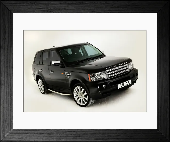 Framed Print : 2007 Range Rover Sport Framed Print : 2007 Range Rover Sport