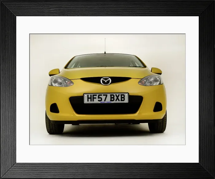 Framed Print : 2007 Mazda 2 TS2 Framed Print : 2007 Mazda 2 TS2